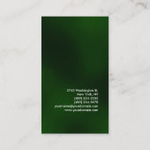 Verticaal kleurrijk Visitekaartje met grijze strep (Achterkant)