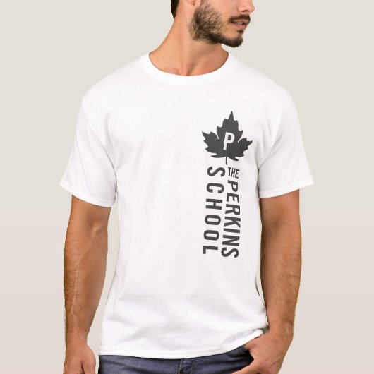 verticaal Mannen shirt (Voorkant)