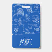 Verticaal Medisch Badge buddy (Achterkant)