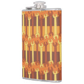 Verticaal moersleutel patroon heupfles (Links)