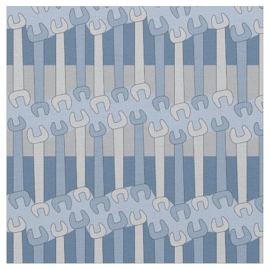 Verticaal moersleutel patroon stof (Close Up)