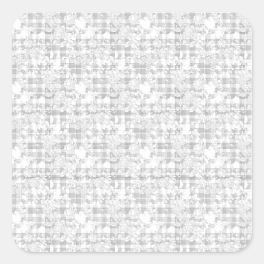 verticaal ontwerp 27 vierkante sticker (Voorkant)