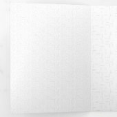 verticaal ontwerp Drieëndertig Drieluik Wenskaart (Binnenzijde eerst)