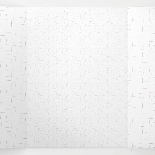 verticaal ontwerp Drieëndertig Drieluik Wenskaart (Binnenkant midden)