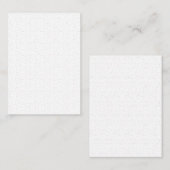 verticaal ontwerp Drieëndertig Notitiekaartje (Voorkant / Achterkant)