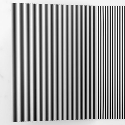 Verticaal ontwerp één drieluik wenskaart (Binnenzijde eerst)