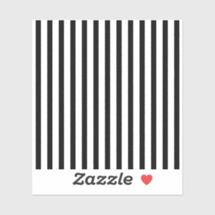 Verticaal ontwerp één sticker