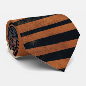 Verticaal ontwerp met African Elements Crew Sokken Stropdas (Opgerold)