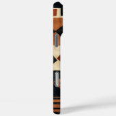 Verticaal ontwerp met Afrikaanse elementen Case-Mate iPhone Case (Achterkant / Rechts)