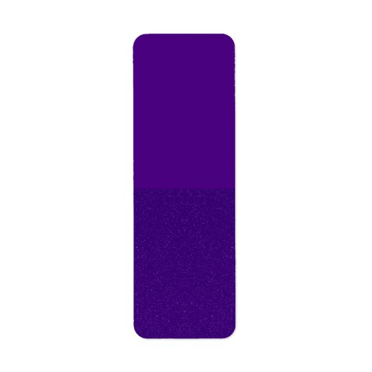 Verticaal Paarse gradiëntlabel – Aangepast Etiket (Voorkant)