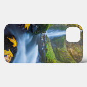 Verticaal panorama-uitzicht van tunnelHerfsten Case-Mate iPhone Case (Achterkant (horizontaal))