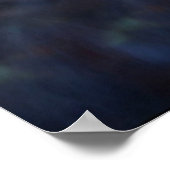 Verticaal panorama-uitzicht van tunnelHerfsten Poster (Hoek)