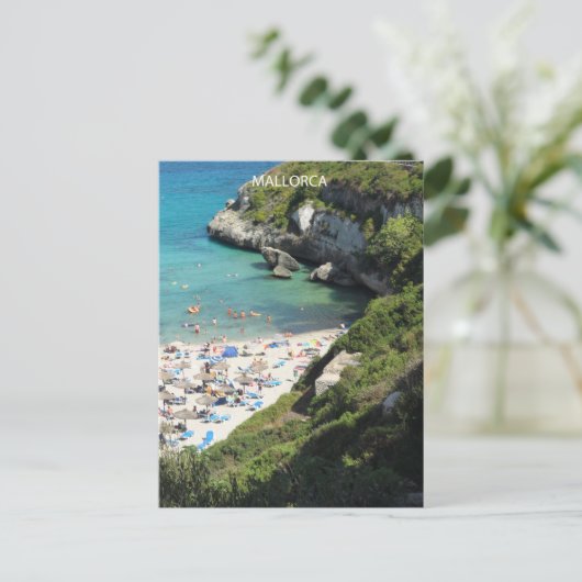 verticaal postbedrijf Calas de Mallorca Briefkaart (Staand voorkant)