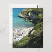 verticaal postbedrijf Calas de Mallorca Briefkaart (Voorkant / Achterkant)