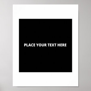 Verticaal Poster 8 x 10 sjabloon