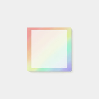 Verticaal rainbow post-it® notes