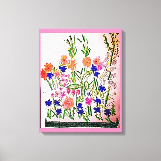 Verticaal regelingsPremium - Verpakt canvas Afdruk (Voorkant)
