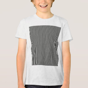 Verticaal ritme Tri-Blend shirt