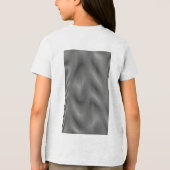Verticaal ritme Tri-Blend shirt (Achterkant)