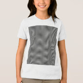 Verticaal ritme Tri-Blend shirt (Voorkant)