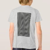 Verticaal ritme Tri-Blend shirt (Achterkant)