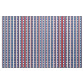 Verticaal rood, wit, strop stof (Yard (91,4 cm))