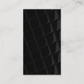 Verticaal rood zwart grijs patroon visitekaartje (Achterkant)