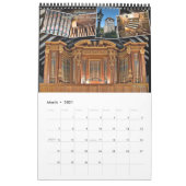 Verticaal rooster van pijplijnorganen kalender (Mar 2021)