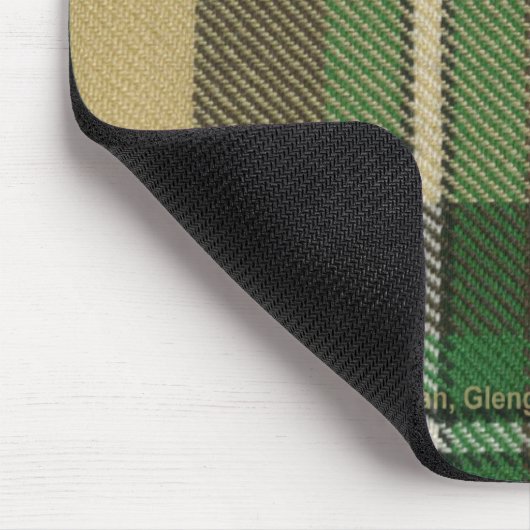 Verticaal Saskatchewan Tartan Mousepad Muismat (Hoek)