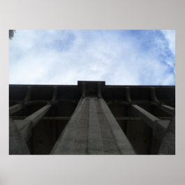 Verticaal Uitzicht van de Colorado Street Bridge Poster