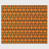 Verticaal Ukulele Patroon Cadeaupapier (Vlak)