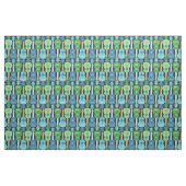 Verticaal Ukulele Patroon Stof (Yard (91,4 cm))
