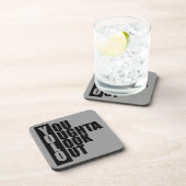 Verticaal vak YOLO Bier Onderzetter (Rechterzijde)