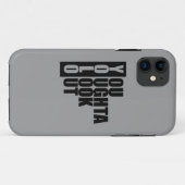 Verticaal vak YOLO Case-Mate iPhone Case (Achterkant (horizontaal))