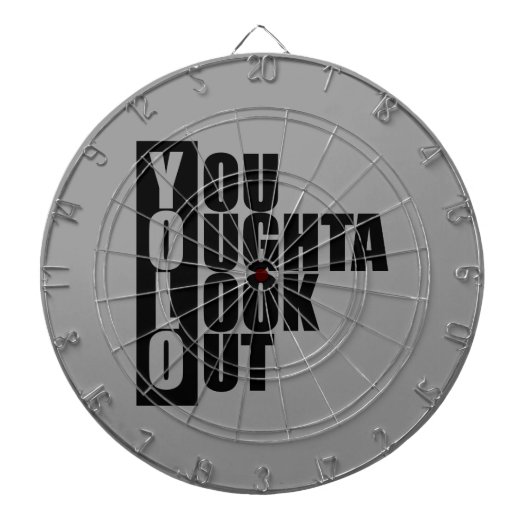 Verticaal vak YOLO Dartbord (Voorkant)