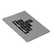 Verticaal vak YOLO Notitieboek (Rechterzijde)