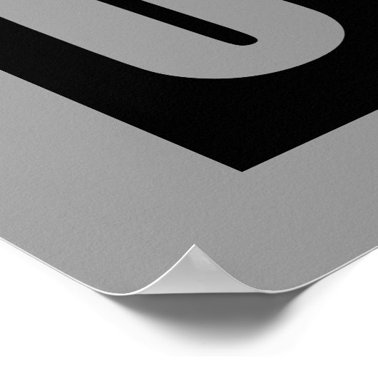 Verticaal vak YOLO Poster (Hoek)