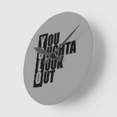 Verticaal vak YOLO Ronde Klok (Hoek)