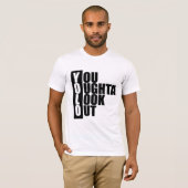 Verticaal vak YOLO T-shirt (Voorkant volledig)
