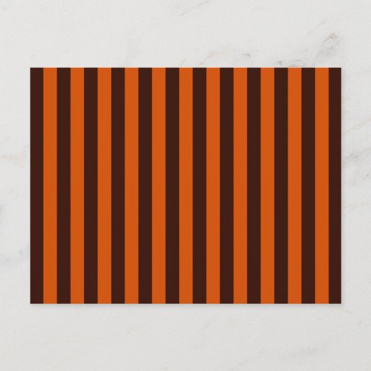 Verticaal verbrande Oranje strepen Briefkaart (Voorkant)