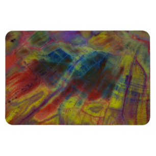 Verticaal verhard hout magneet