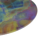 Verticaal verhard hout snijplank (Hoek)