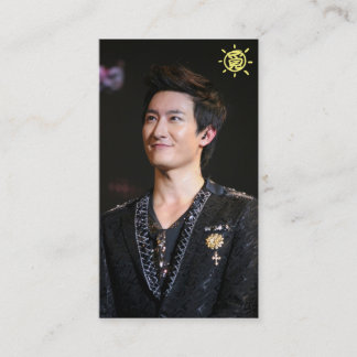 Verticaal visitekaartje