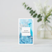 Verticaal Visitekaartje van de Waterverf van Artis (Staand voorkant)