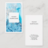 Verticaal Visitekaartje van de Waterverf van Artis (Voorkant / Achterkant)