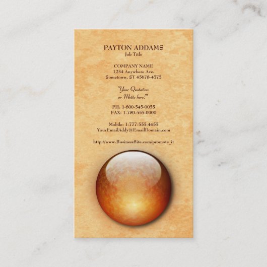 Verticaal Visitekaartje van Jewel vernieuwen (Voorkant)