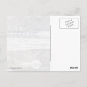 Verticaal voorjaarsdooi briefkaart (Achterkant)