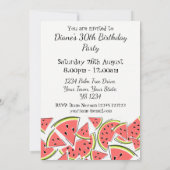 Verticaal watermeloen kaart (Achterkant)