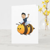 Verticaal Wenskaart - 5x7 Kaart (Gele Bloem)