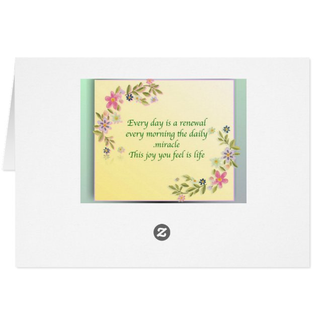 Verticaal Wenskaart met paasthema (Achterkant Horizontaal)